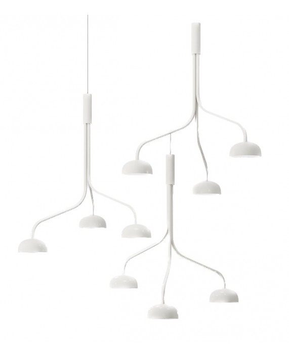 Zero Curve Cluster Metal Single Pendant Lamp